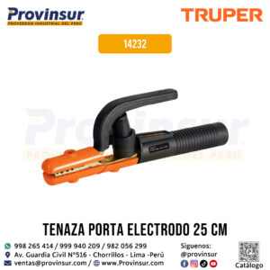 Pinza porta electrodo de 300 A 14232 Truper