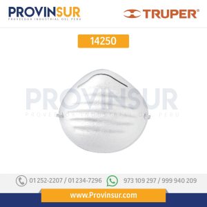 Mascarilla tipo concha, para polvos, caja 50 piezas 14250 Truper