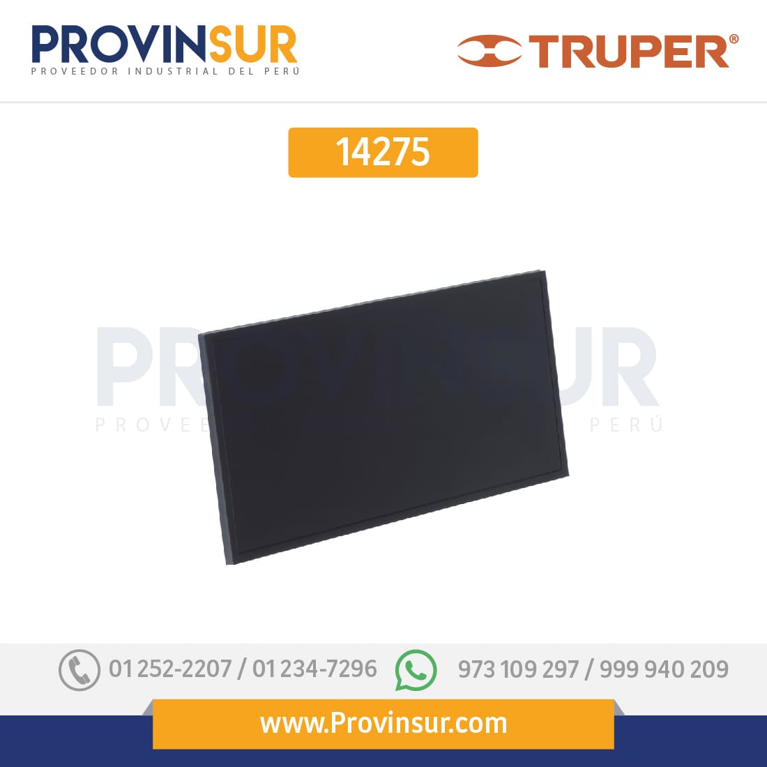 Cristal para careta CASO-300, sombra 11 14275 Truper 1 Cristal para careta CASO-300, sombra 11 14275 Truper