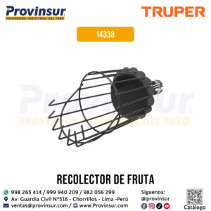 Recolector de fruta sin mango 14338 Truper