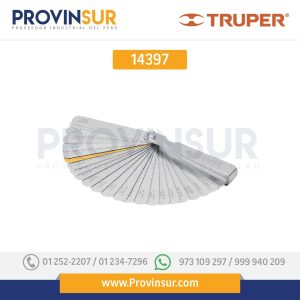 Calibrador de 32 hojas std / mm 14397 Truper