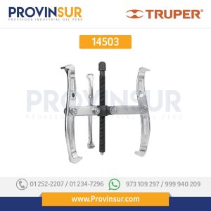 Extractor de poleas, 3 quijadas, 4" 14503 Truper