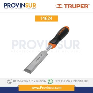 Formón, mango comfort grip, 5/8" 14624 Truper