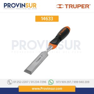 Formón, mango comfort grip, 1" 14633 Truper