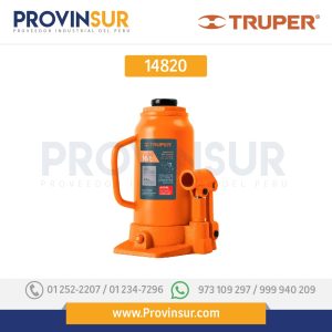 Gato hidráulico de botella, 16 Ton 14820 Truper
