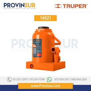 Gato hidráulico de botella, 50 Ton 14821 Truper