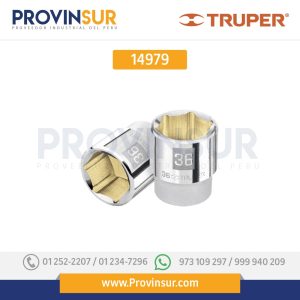 Dado de 6 puntas, cuadro 3/4" de 30mm 14979 Truper