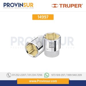 Dado de 6 puntas, cuadro 3/4" de 50mm 14997 Truper