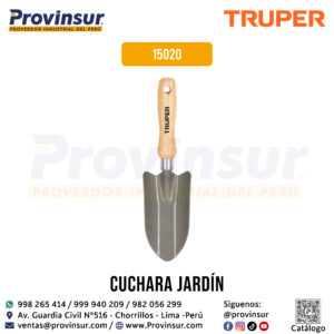 Cuchara para jardín con mango de 6'' 15020 Truper