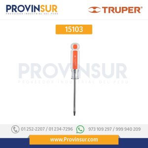 Desarmador punta Torx T 20 mango de acetato 15103 Truper