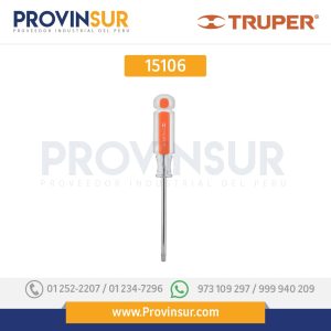 Desarmador punta Torx T 30 mango de acetato 15106 Truper