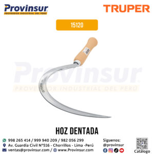 Hoz dentada número 0 de 16'' 15120 Truper