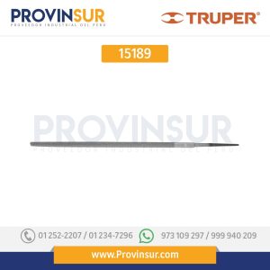 Lima redonda, bastarda, 8" 15189 Truper