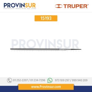 Lima redonda, bastarda, 12" 15193 Truper