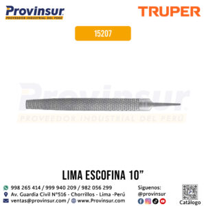 Lima escofina 10'' 15207 Truper