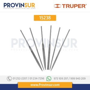 Juego de 6 limas para joyero 15238 Truper