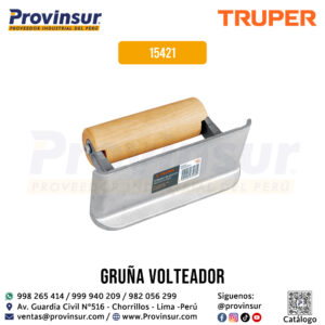 Volteador de aluminio de 6'' 15421 Truper