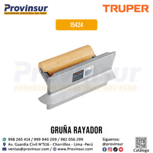 Rayador de aluminio de 6'' 15424 Truper