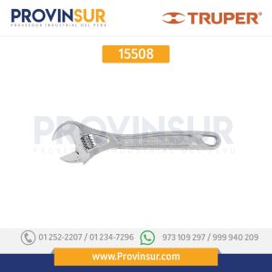 Llave ajustable (perico) profesional, cromado 12", Expert 15508 Truper