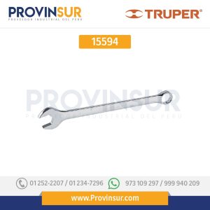 Llave combinada, extralarga, 1/2" x 202 mm 15594 Truper