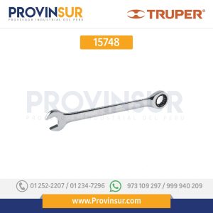 Llave combinada con matraca, 18 x 230 mm, 15748 Truper Expert