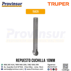 Repuesto de cuchilla para cortador de azulejo de 10 mm 15829 Truper