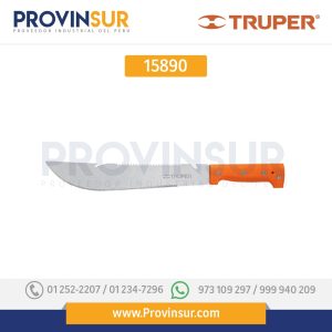 Machete rambo 12" cacha naranja 15890 Truper