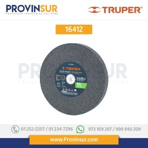 Piedra para esmeril 8 X 1" óxido de aluminio, grano 60 16412 Truper