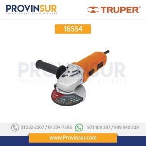 ESMERILADORA ANGULAR 4 1/2", PROFESIONAL 850 W 16554 Truper