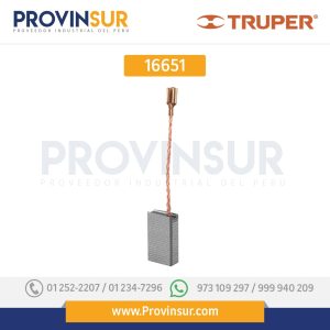 Carbones de repuesto para rotomartillo, ROTO-1/2N3 16651 Truper
