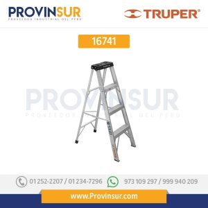 Escalera de tijera tipo III, 3 escalones 16741 Truper