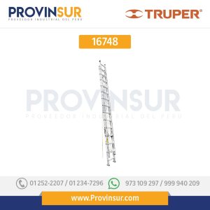 Escalera de extensión, tipo III, 28 escalones 16748 Truper