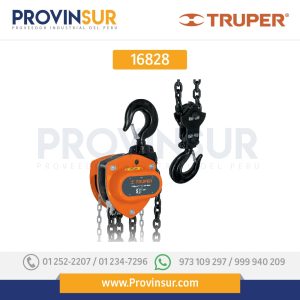 Polipasto de 5 ton 16828 Truper