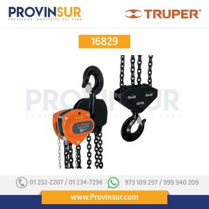 Polipasto de 10 ton 16829 Truper
