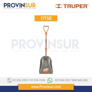 Pala carbonera, puño "Y", modelo classic, cabeza 22 3/4" 17158 Truper