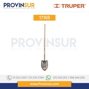 Pala redonda, mango largo, modelo classic 17169 Truper