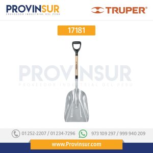 Pala sanitaria cabeza de aluminio, puño "Y", largo total 44" 17181 Truper