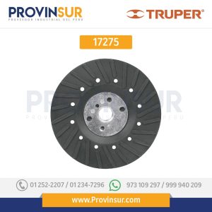 Respaldo disco de lija 4-1/2", rosca milimétrica 17275 Truper