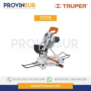 SIERRA DE INGLETE PARA CORTE EN ALUMINO Y MADERA, 10",220 V 12278 Truper