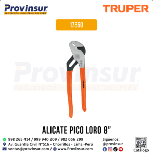 Pinzas de extensión 8'' con mango de PVC 17350 Truper