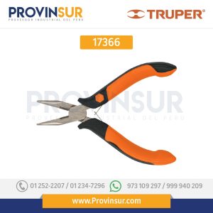 Pinza de punta y corte 5", mango comfort grip 17366 Truper