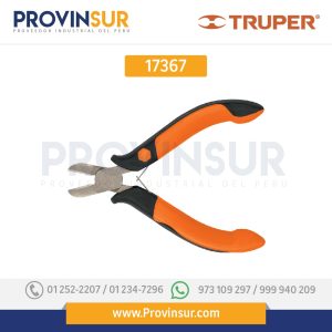 Pinza miniatura corte diagonal 4", mango comfort grip 17367 Truper