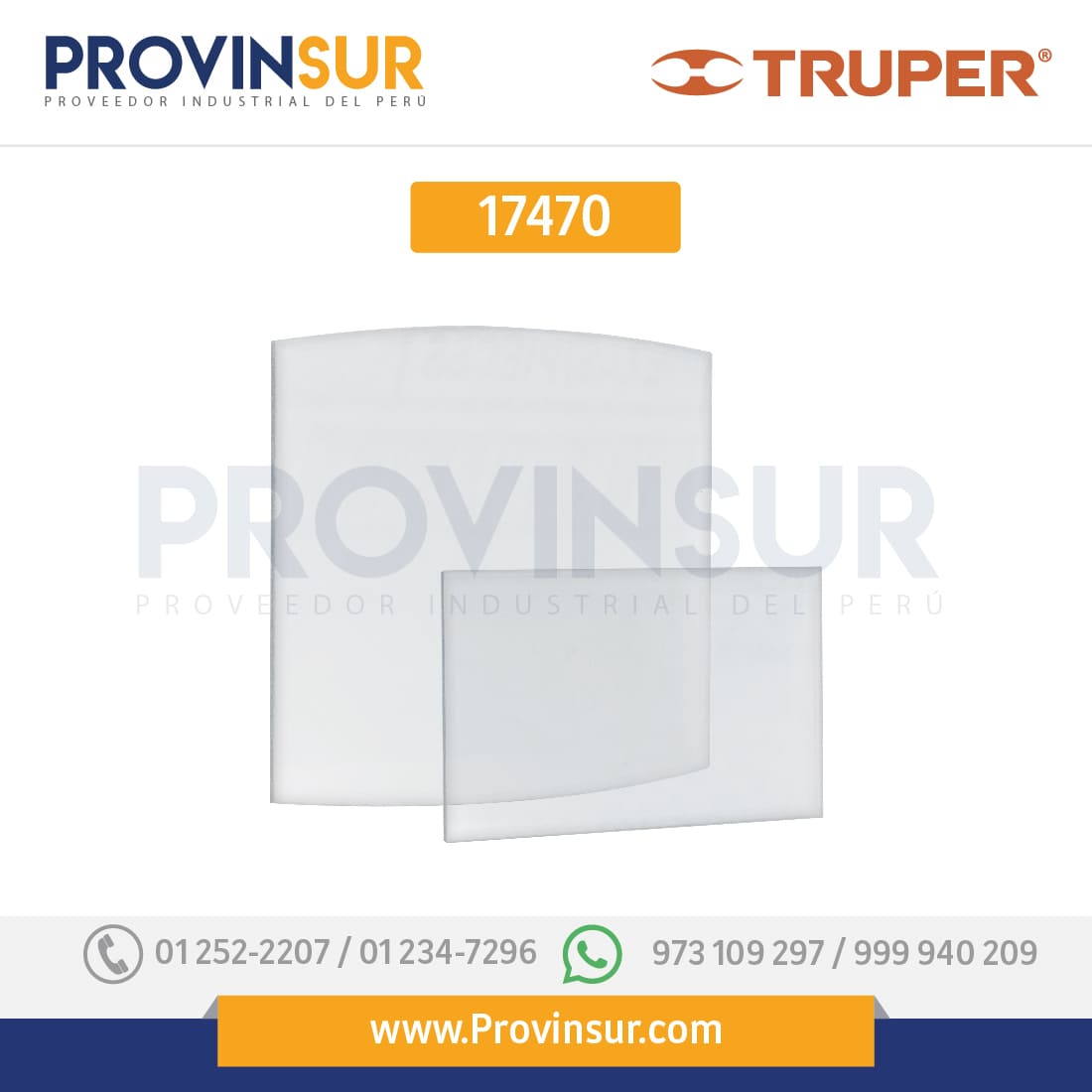 Repuesto de micas para caretas electrónicas CAREL-913X, A y F 17470 Truper 1 Repuesto de micas para caretas electrónicas CAREL-913X, A y F 17470 Truper