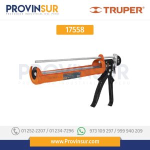 Pistola calafateadora tipo esqueleto, reforzada 17558 Truper