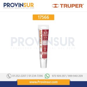 Sellador para altas temperaturas, silicón rojo, 85 gr 17566 Truper