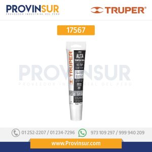 Sellador para altas temperaturas, silicón negro, 85 gr 17567 Truper