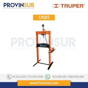 Prensa hidráulica 20 toneladas, con manómetro 17685 Truper