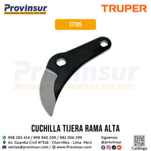 Cuchilla de repuesto para cortador de ramas altas TR-82 y TR-82M-A 17709 Truper