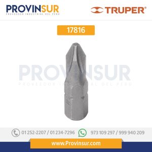 PUNTAS PHILLIPS PH2, 1", 25 PIEZAS 17816 Truper