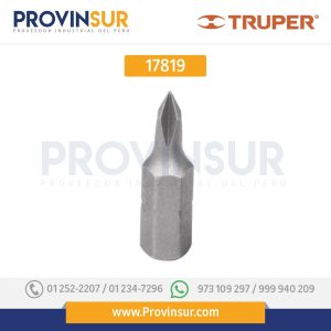PUNTAS PHILLIPS PH0, 1", 10 PIEZAS 17819 Truper